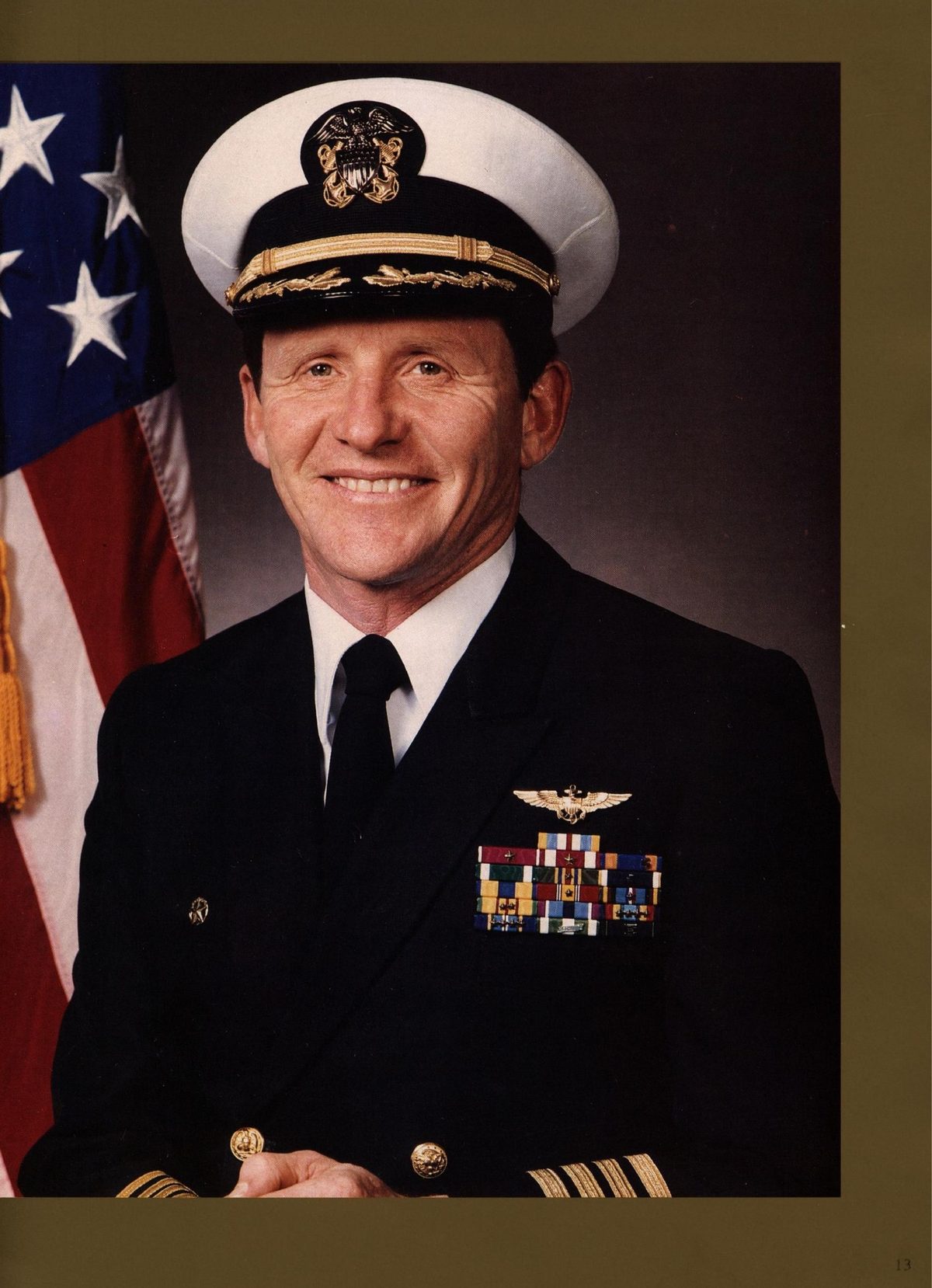 USS Constellation 1994–95 cruise book, page 15 — Command & Leadership: photographs and page layout, no machine-readable text