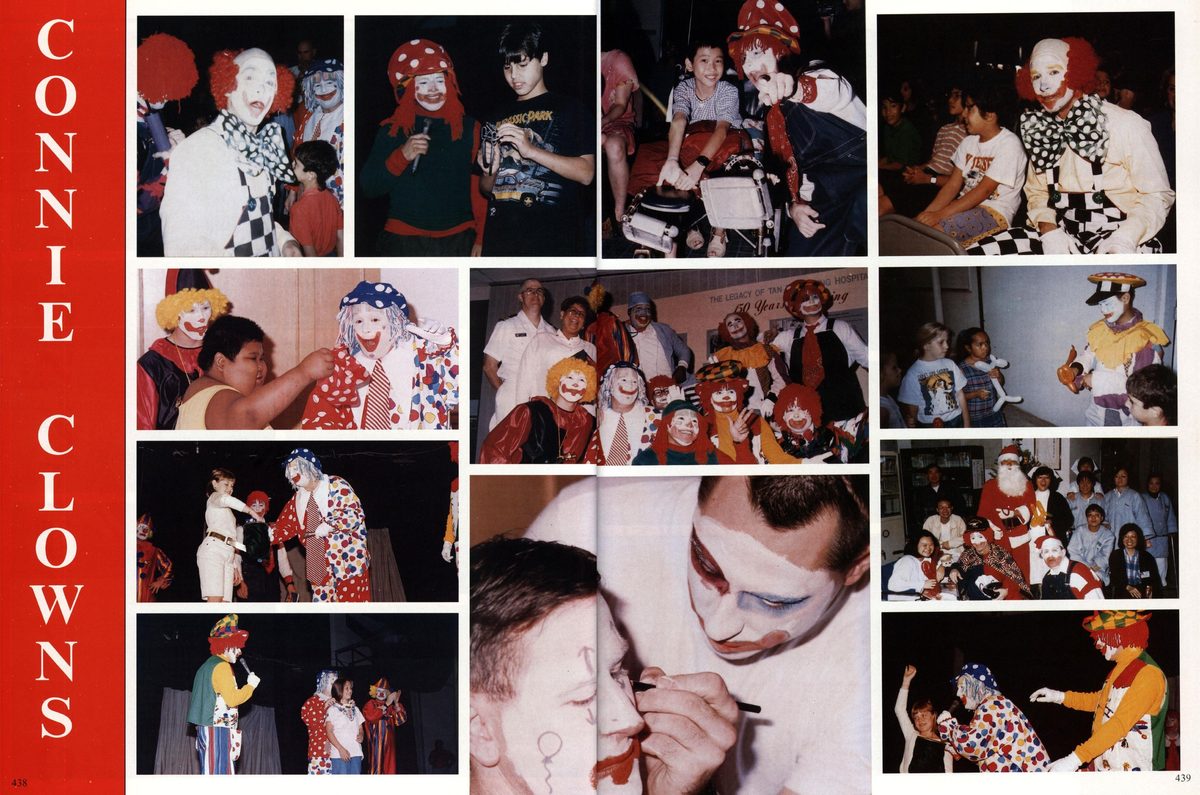 USS Constellation 1994–95 cruise book, page 398 — Life Aboard: photographs and page layout, no machine-readable text