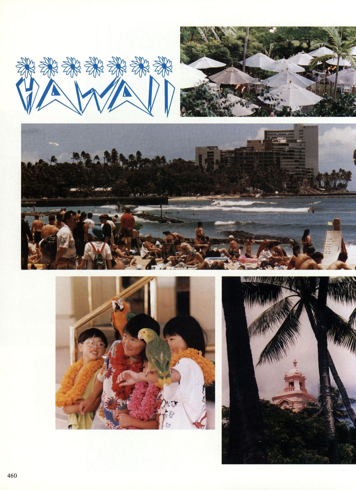USS Constellation 1994–95 cruise book, page 414 — Connie in Action: photographs and page layout, no machine-readable text