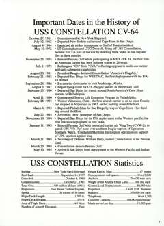 USS Constellation 1994–95 cruise book, page 11 (Command & Leadership)