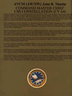 USS Constellation 1994–95 cruise book, page 20 (Command & Leadership)