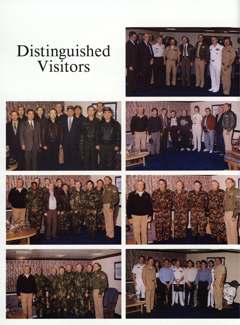 USS Constellation 1994–95 cruise book, page 22 (Command & Leadership)