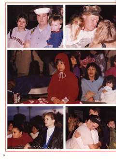 USS Constellation 1994–95 cruise book, page 26 (The Cruise Begins)