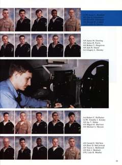 USS Constellation 1994–95 cruise book, page 35 (Ship's Company)