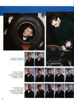 USS Constellation 1994–95 cruise book, page 36 (Ship's Company)