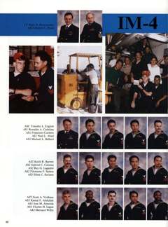 USS Constellation 1994–95 cruise book, page 47 (Ship's Company)