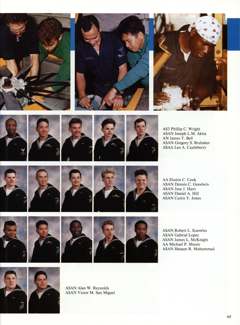 USS Constellation 1994–95 cruise book, page 48 (Ship's Company)