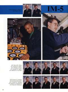 USS Constellation 1994–95 cruise book, page 49 (Ship's Company)