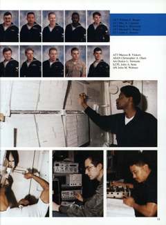 USS Constellation 1994–95 cruise book, page 50 (Ship's Company)