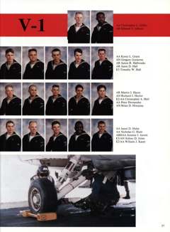 USS Constellation 1994–95 cruise book, page 55 (Ship's Company)