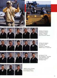 USS Constellation 1994–95 cruise book, page 57 (Ship's Company)