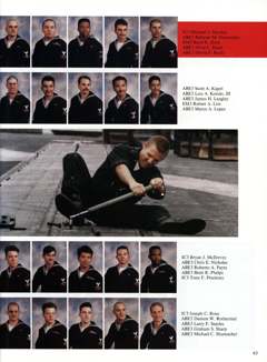 USS Constellation 1994–95 cruise book, page 61 (Ship's Company)