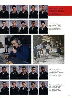 USS Constellation 1994–95 cruise book, page 69 (Ship's Company)