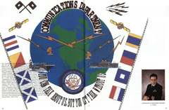 USS Constellation 1994–95 cruise book, page 81 (Ship's Company)