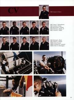 USS Constellation 1994–95 cruise book, page 85 (Ship's Company)
