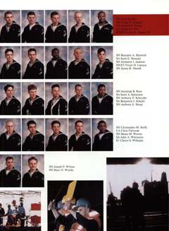 USS Constellation 1994–95 cruise book, page 88 (Ship's Company)