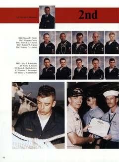 USS Constellation 1994–95 cruise book, page 89 (Ship's Company)