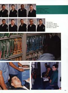 USS Constellation 1994–95 cruise book, page 95 (Ship's Company)