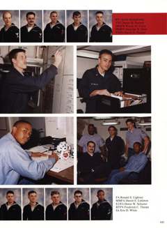 USS Constellation 1994–95 cruise book, page 98 (Ship's Company)