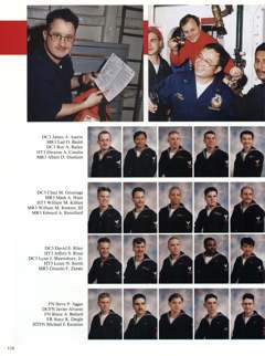 USS Constellation 1994–95 cruise book, page 109 (Ship's Company)