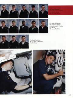 USS Constellation 1994–95 cruise book, page 122 (Ship's Company)