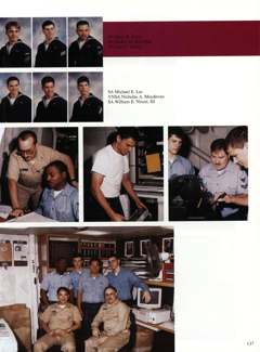 USS Constellation 1994–95 cruise book, page 129 (Ship's Company)