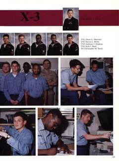 USS Constellation 1994–95 cruise book, page 133 (Ship's Company)