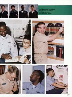 USS Constellation 1994–95 cruise book, page 138 (Ship's Company)