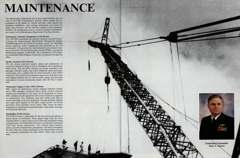 USS Constellation 1994–95 cruise book, page 139 (Ship's Company)