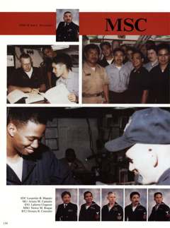 USS Constellation 1994–95 cruise book, page 144 (Ship's Company)