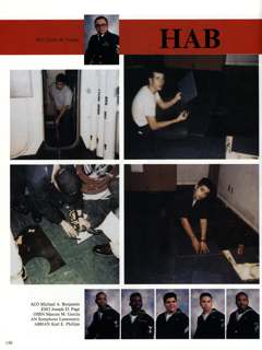 USS Constellation 1994–95 cruise book, page 146 (Ship's Company)