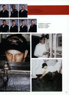 USS Constellation 1994–95 cruise book, page 147 (Ship's Company)