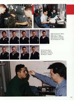 USS Constellation 1994–95 cruise book, page 157 (Ship's Company)