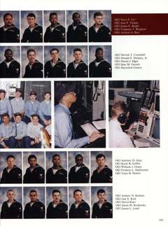 USS Constellation 1994–95 cruise book, page 171 (Ship's Company)
