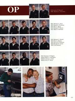 USS Constellation 1994–95 cruise book, page 179 (Ship's Company)
