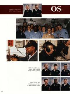 USS Constellation 1994–95 cruise book, page 180 (Ship's Company)