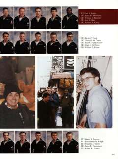 USS Constellation 1994–95 cruise book, page 190 (Ship's Company)