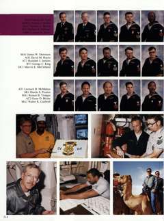 USS Constellation 1994–95 cruise book, page 197 (Ship's Company)