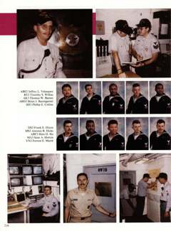 USS Constellation 1994–95 cruise book, page 199 (Ship's Company)