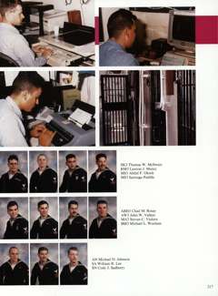USS Constellation 1994–95 cruise book, page 200 (Ship's Company)