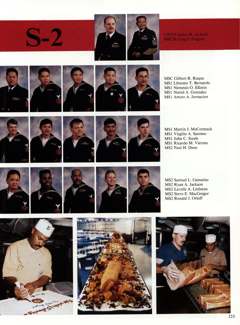 USS Constellation 1994–95 cruise book, page 205 (Ship's Company)