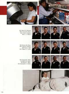 USS Constellation 1994–95 cruise book, page 210 (Ship's Company)
