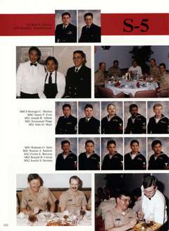 USS Constellation 1994–95 cruise book, page 214 (Ship's Company)