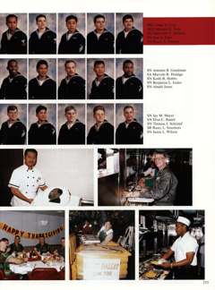 USS Constellation 1994–95 cruise book, page 215 (Ship's Company)