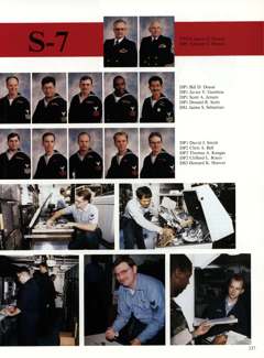 USS Constellation 1994–95 cruise book, page 219 (Ship's Company)