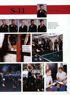 USS Constellation 1994–95 cruise book, page 225 (Ship's Company)
