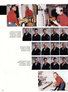 USS Constellation 1994–95 cruise book, page 232 (Ship's Company)