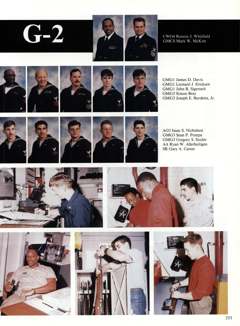 USS Constellation 1994–95 cruise book, page 233 (Ship's Company)