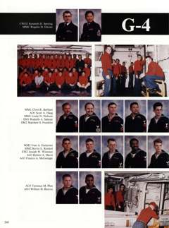 USS Constellation 1994–95 cruise book, page 240 (Ship's Company)