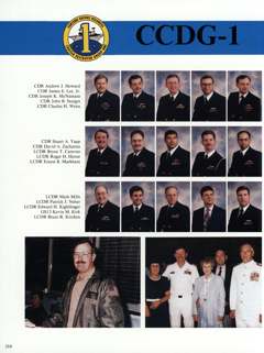 USS Constellation 1994–95 cruise book, page 247 (Cruiser-Destroyer Group & DESRON)